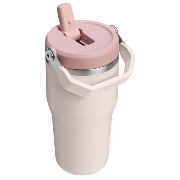 Stanley 20 oz Stainless Steel Ice Flow 2.0
Flip Straw Tumbler Rose Quartz - Picture 2 of 4
